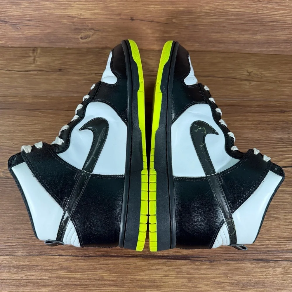 Nike Dunk High ‘Electric’ Lace Up Leather Sneakers Men’s Size 10 Shoes